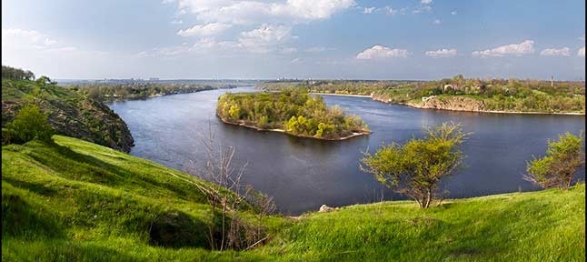 Небо над Дніпром. Запоріжжя - Дніпро